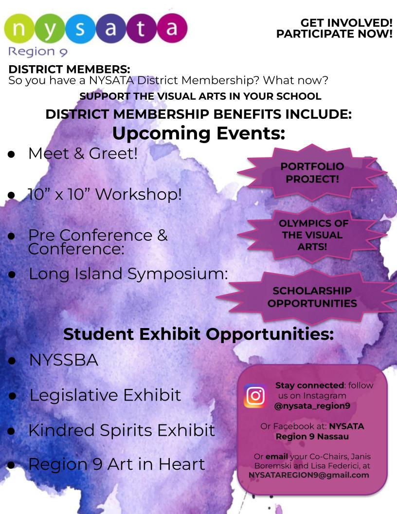 Benefits of District Membership