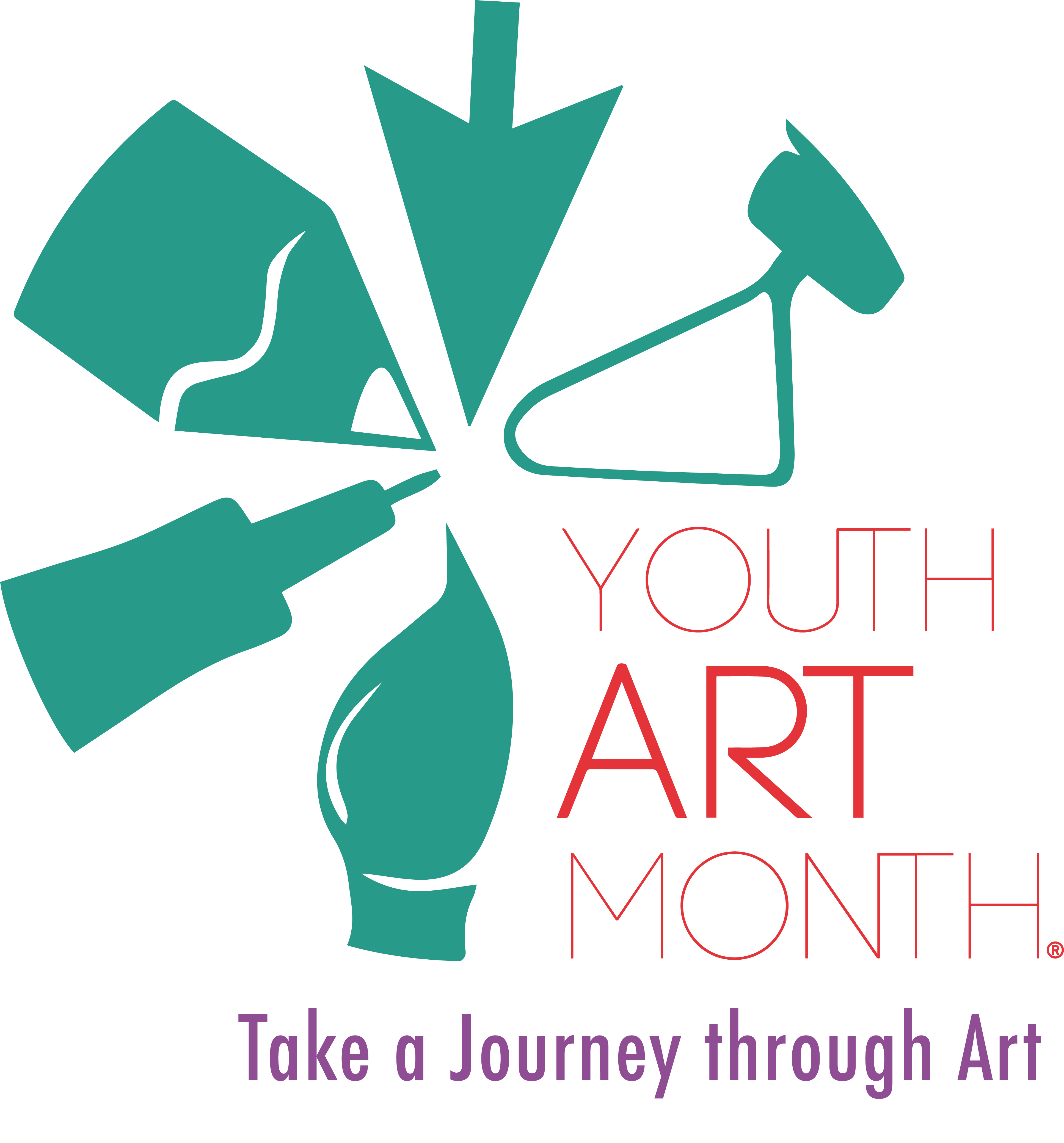 Take A Journey Through Art YAM 2020 Logo